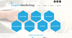 Desktop Screenshot of inspiremarketinggroup.com